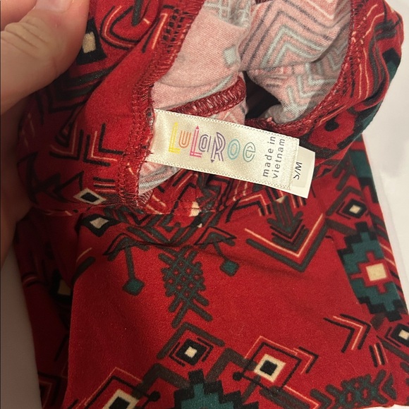Lot of 4 Rare NWOT LuLaRoe Kids Leggings size S/M! Dogs, Space, Keys, Aztec - Picture 12 of 12